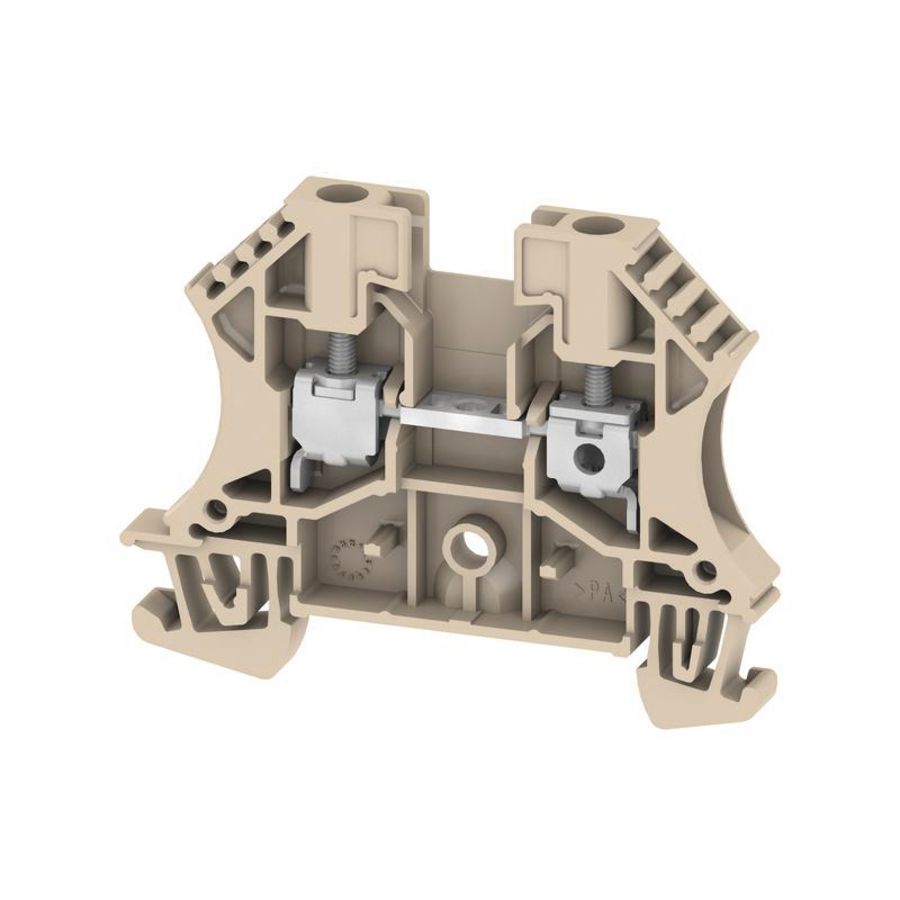 Doorvoerklem d.beige 4mm² 32A 1020100000