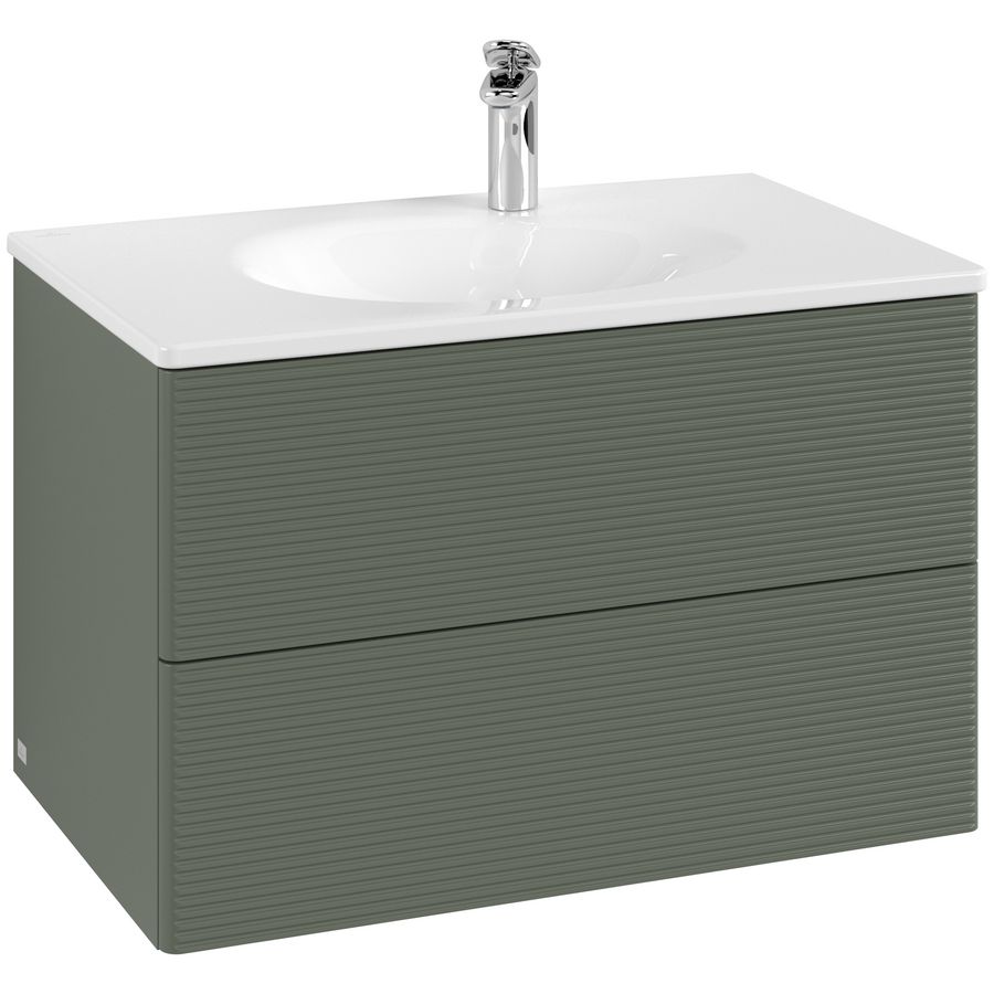 Wastafelonderkast Antao 788x504x496mm L.Green Matt Lacquer L04100HL
