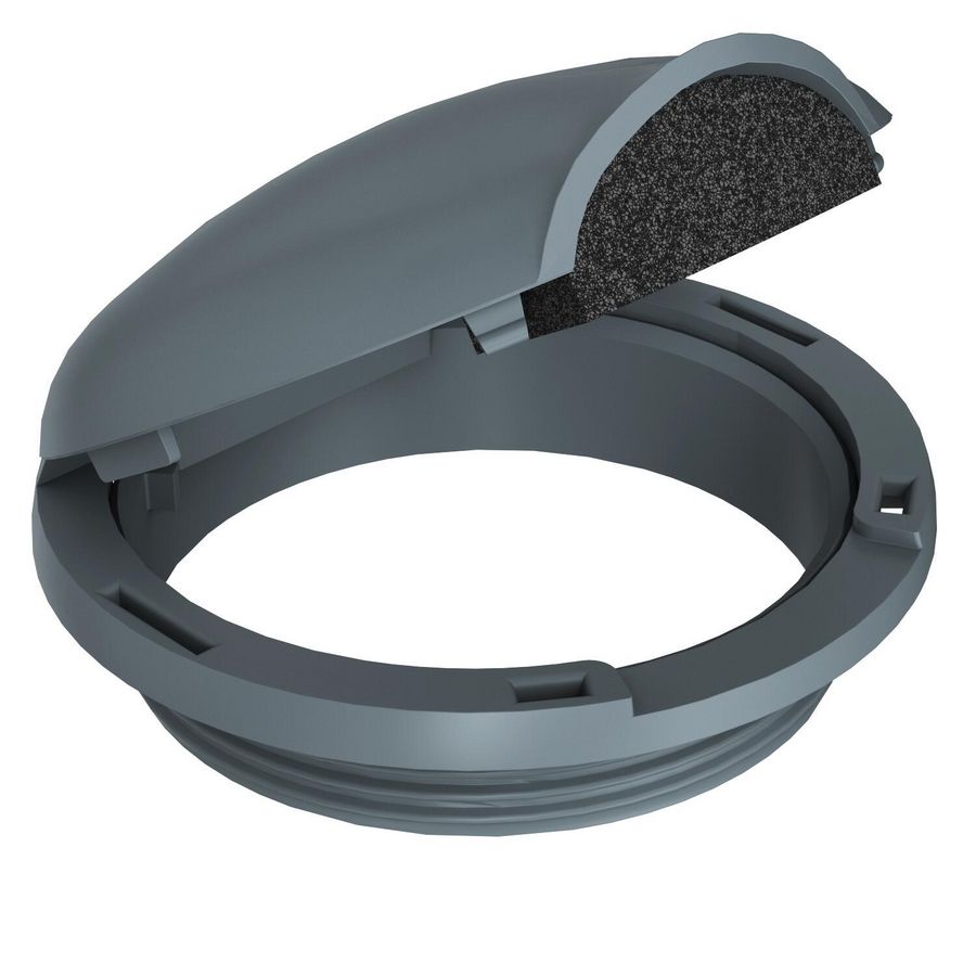 Apparatuurbeschermkap polyamid grijs 11