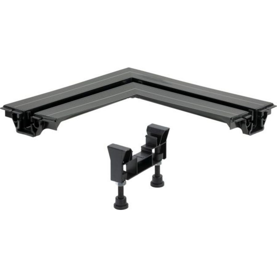 Verbindingsstuk 290x110 kunststof/zwart 496614-721688