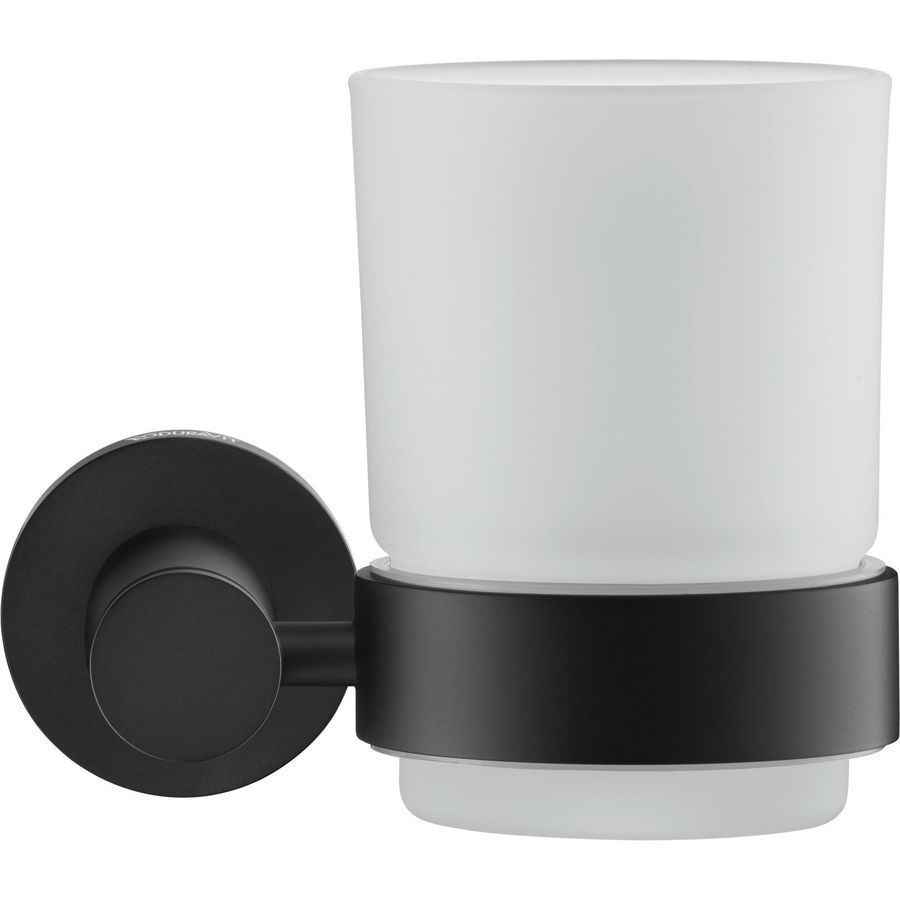Glashouder zwart mat D-code 0099204600