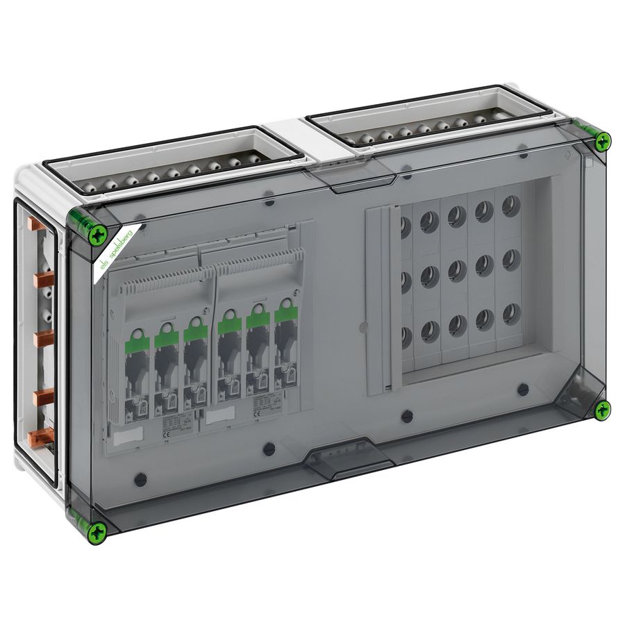 Combi-railbehuizing IP65 IK08 04640201