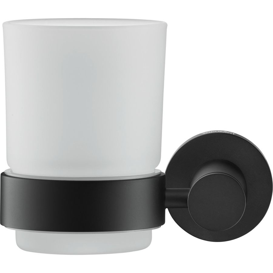 Glashouder zwart mat D-code 0099194600