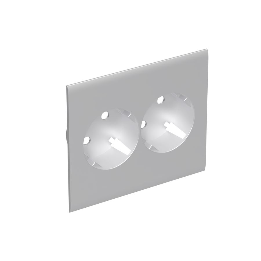 STAGO WCD UM AFDEKPLAAT ZILVER