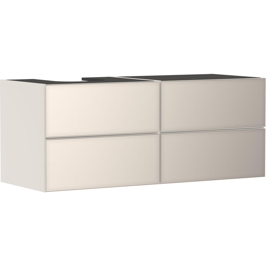 Onderkast Sand Matt beige / front metallic sand beige 1370x550mm 4x la Cons.L Xevolos E 54237790
