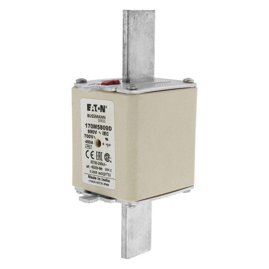 Zekering hoge snelheid 450A AC 690V 200kA 2 aR IEC VVE=3