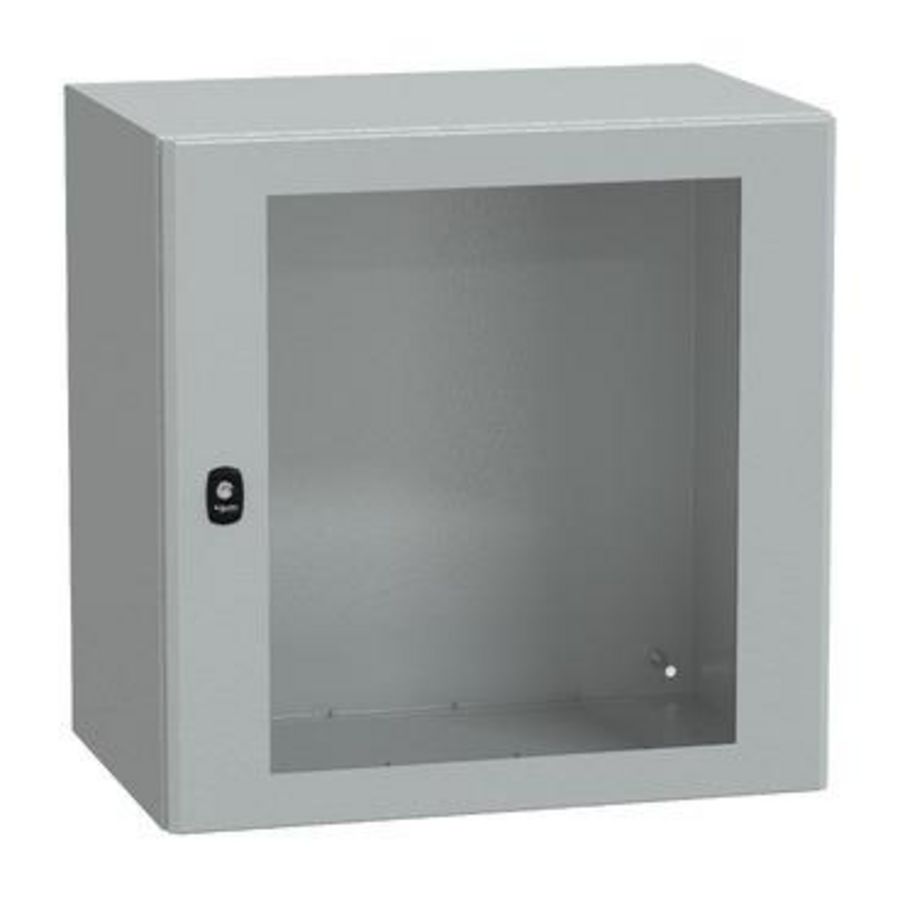 Kast Ruitdeur 600x600x400mm IP66 IK08 Spacial S3D