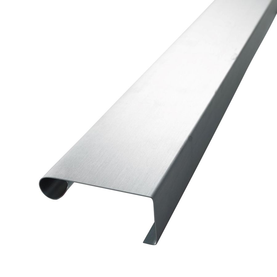 Lengte a 3mtr. zinken Quick-fix deklijst 95/40mm 90°