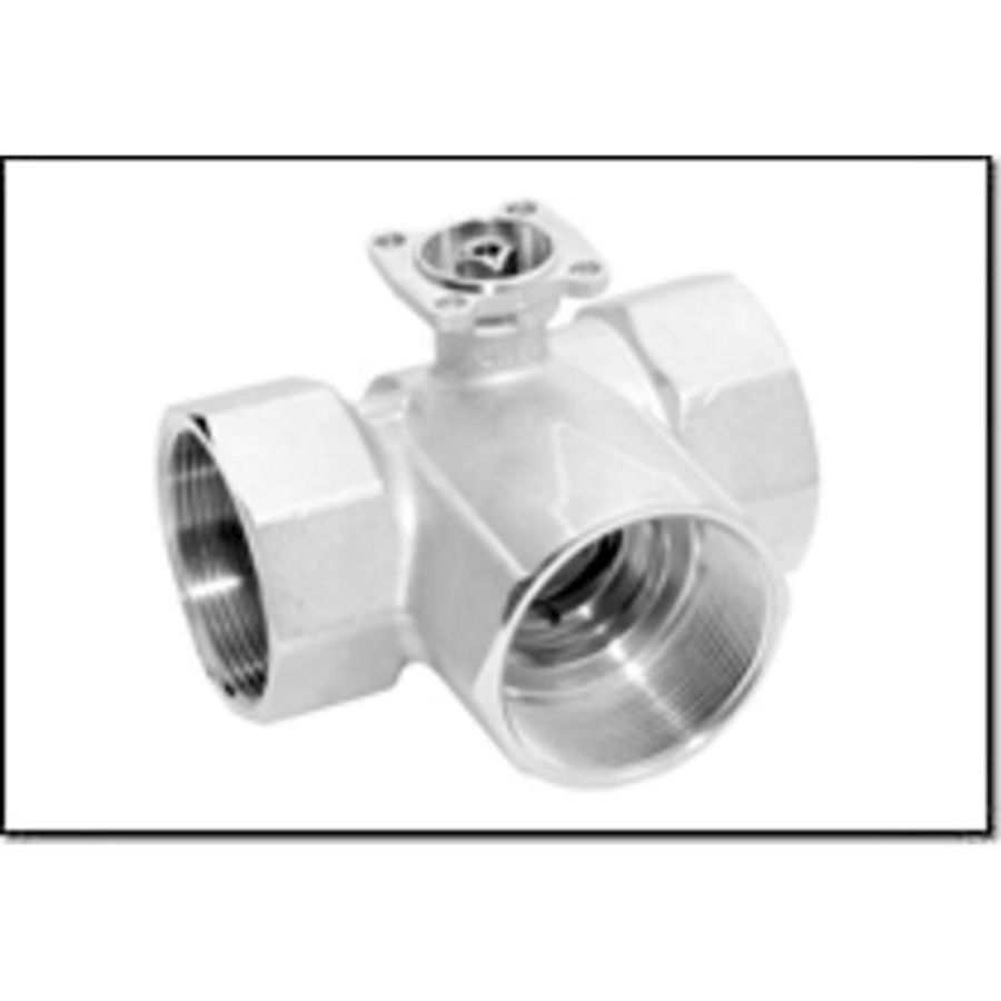 3-weg open/dicht kogelkraan DN20 3/4" Kvs32