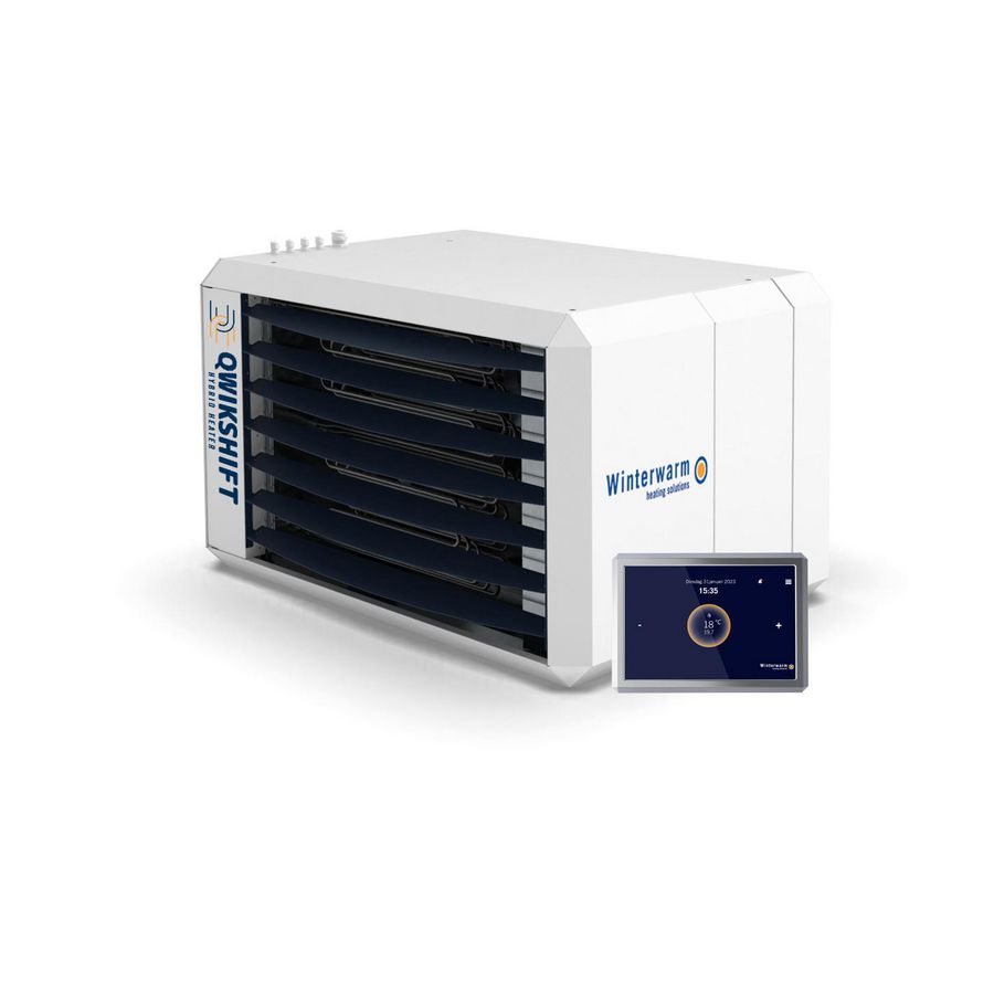 Binnenunit Qwikshift Hybride luchtverwarmer / booster all-electric QSE 16+40 incl. Smart controller