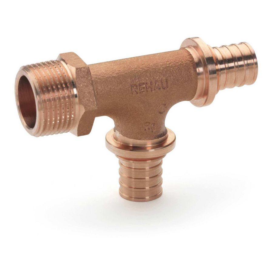 T-koppeling verlopend RAUTITAN RX+ schuif 16x16x1/2"bt.dr. VVE=4