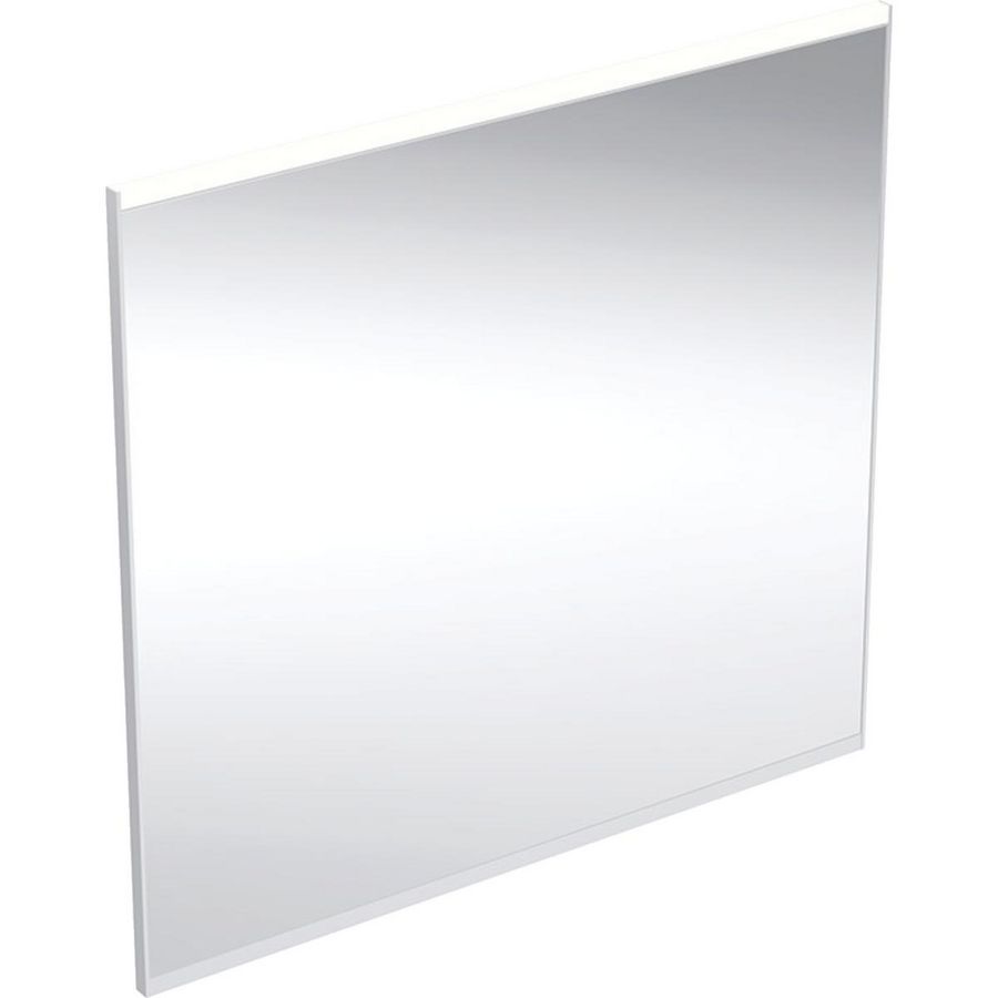 OPTION PLUS SQUARE spiegel 750x700mm (bxh) aluminium incl. in- en directe led-verlichting