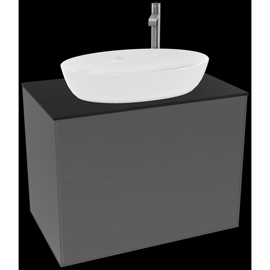 Wastafelonderkast Finion 800x603x501mm Antr. Matt Lacquer G87200GK