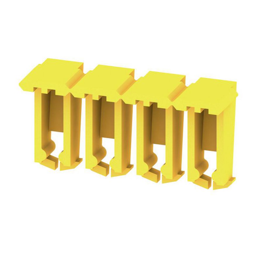 Afsluit- eindplaatgeel Wemid h:20.4mm b:6mm d:8. VVE=20