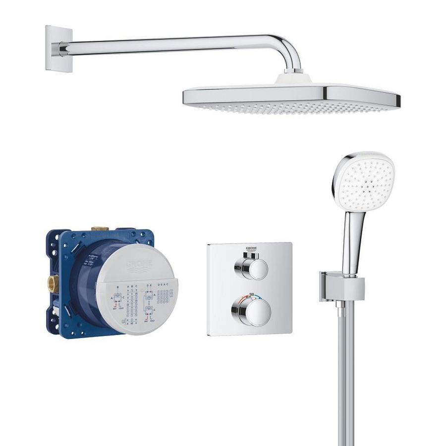 Grohtherm Shower Set 250 vierkant (prof)