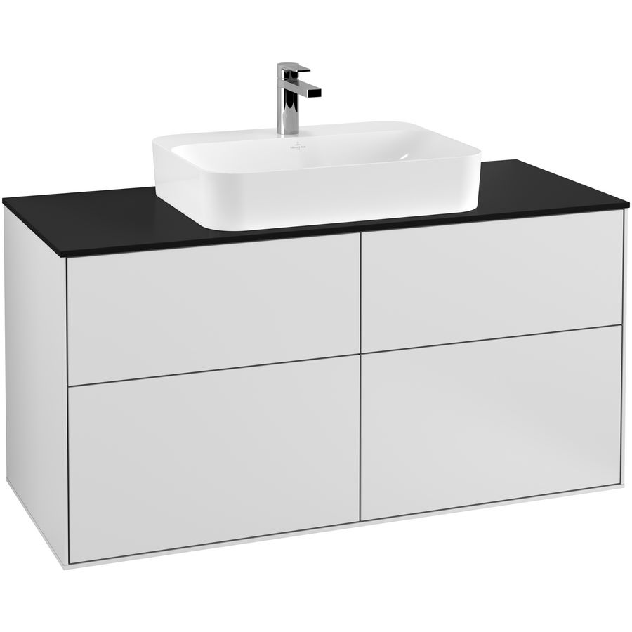 Wastafelonderkast Finion 1200x603x501mm White Matt Lacquer G38200MT