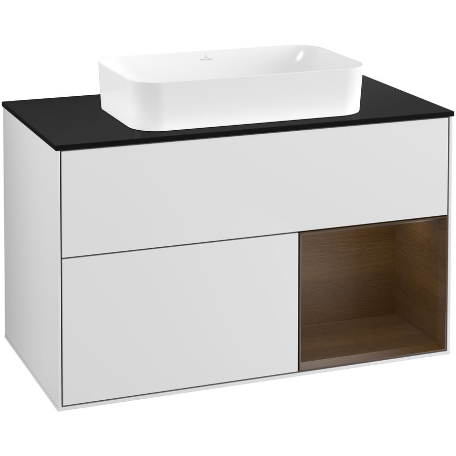 Wastafelonderkast Finion 1000x603x501mm White Matt Lacquer G662GNMT