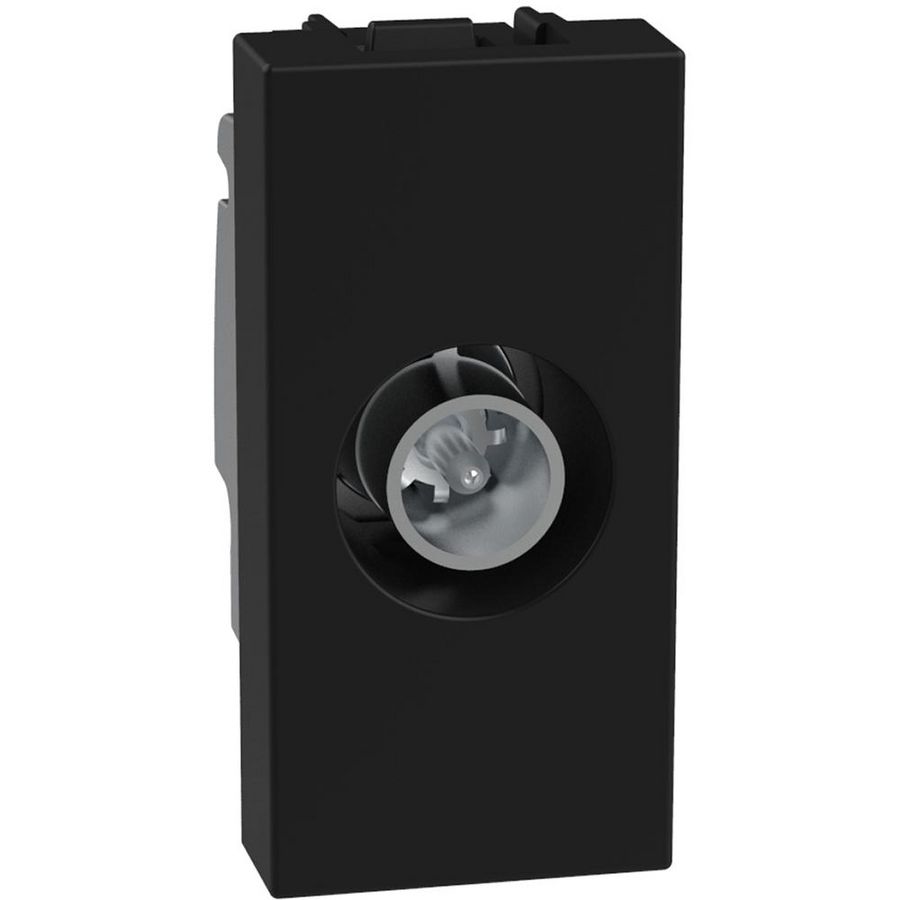 Doos a 12st. Light Now TV eindcontactdoos - 1 module - zwart