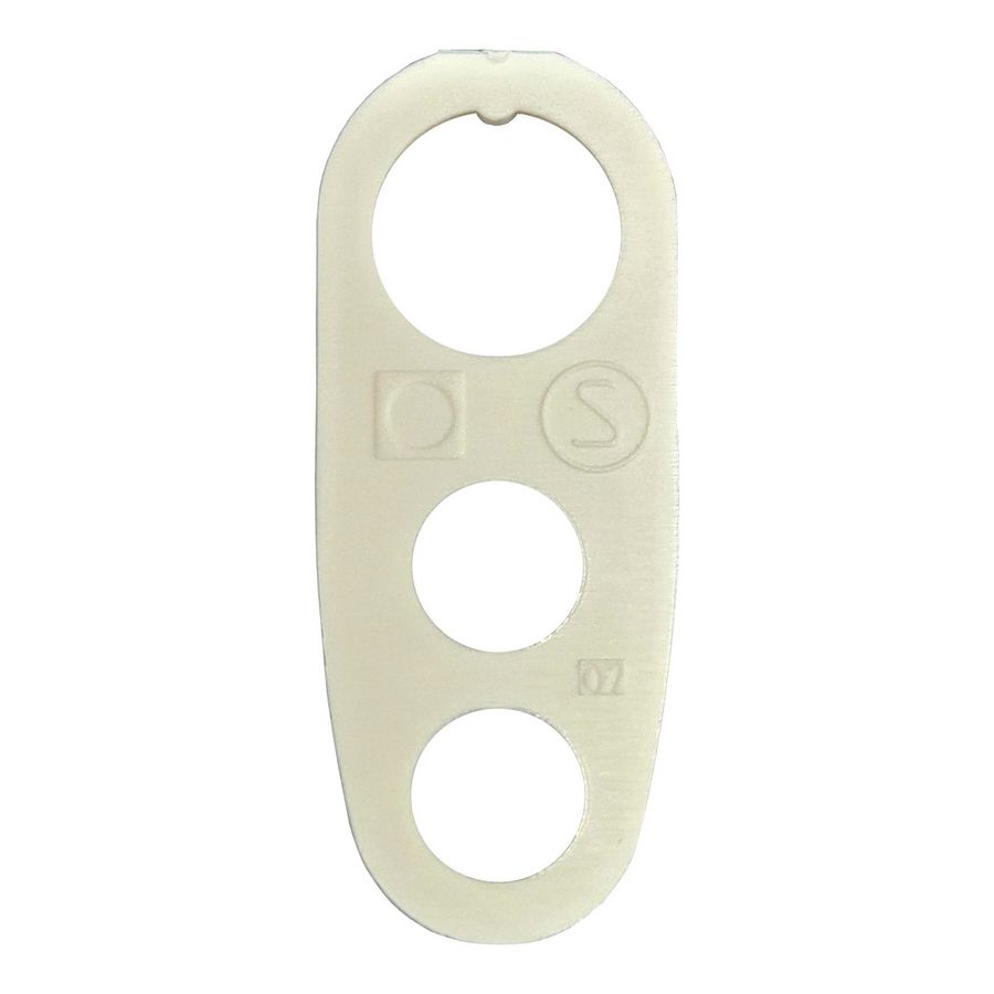 Cable Strain Relief 3-hole White VVE=10