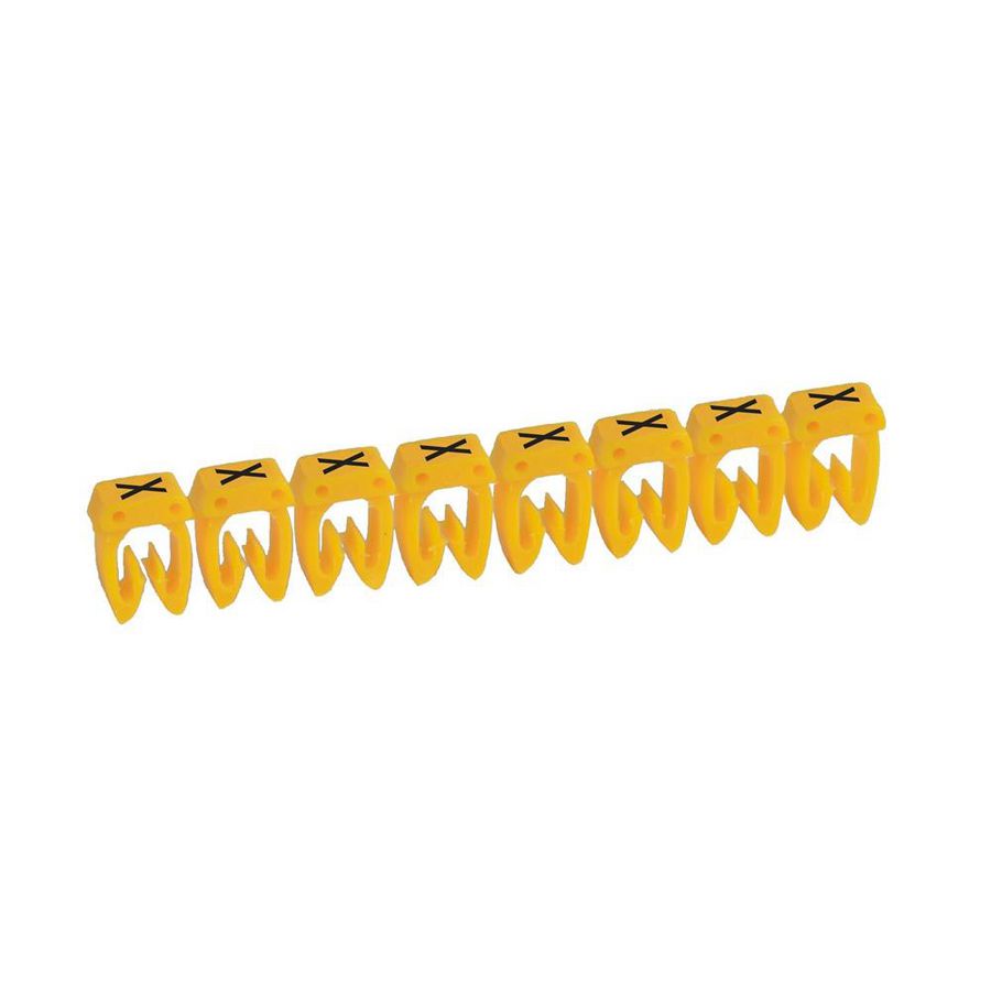 Codeerteken CAB 3 letter X 0.5-1,5m.m2 VVE=300