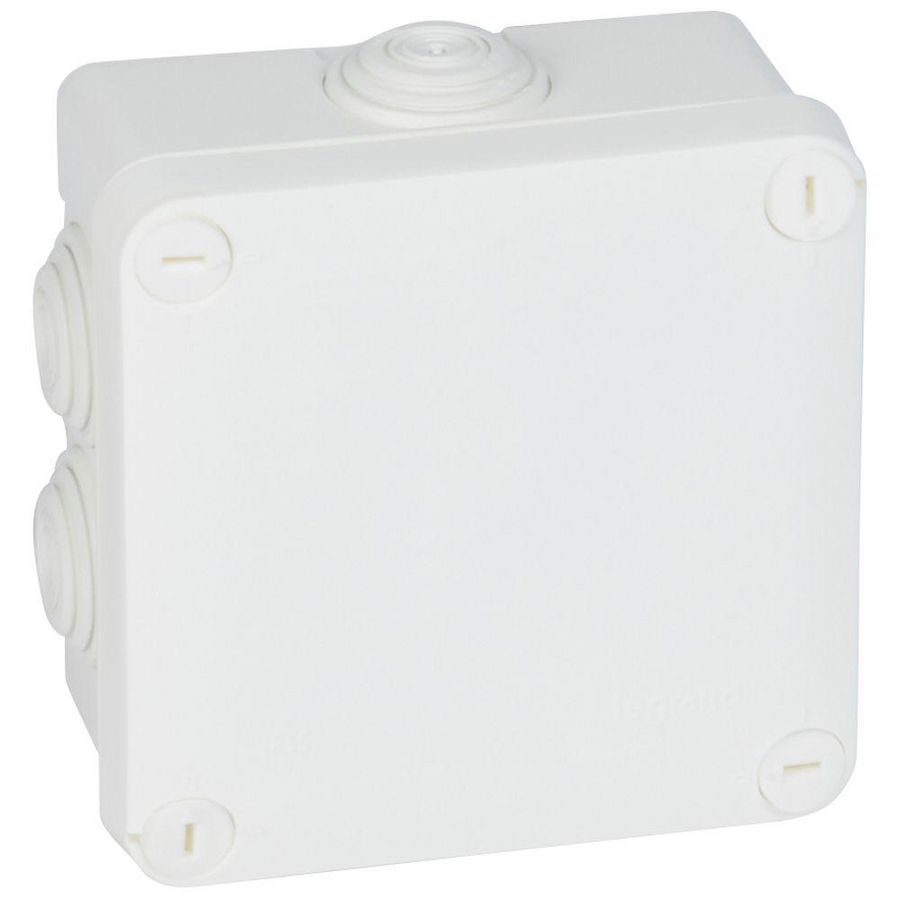 Lasdoos105x105x55 7 tules wit Plexo VVE=5
