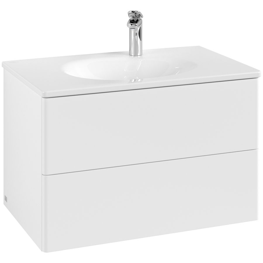 Wastafelonderkast Antao 788x504x496mm White Matt Lacquer K04000MT