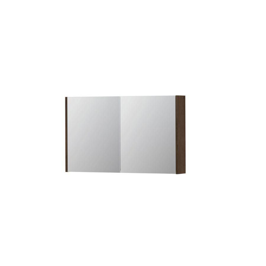 INK SPK1 Spiegelkast 2 dr Chocolate fineer 100x60