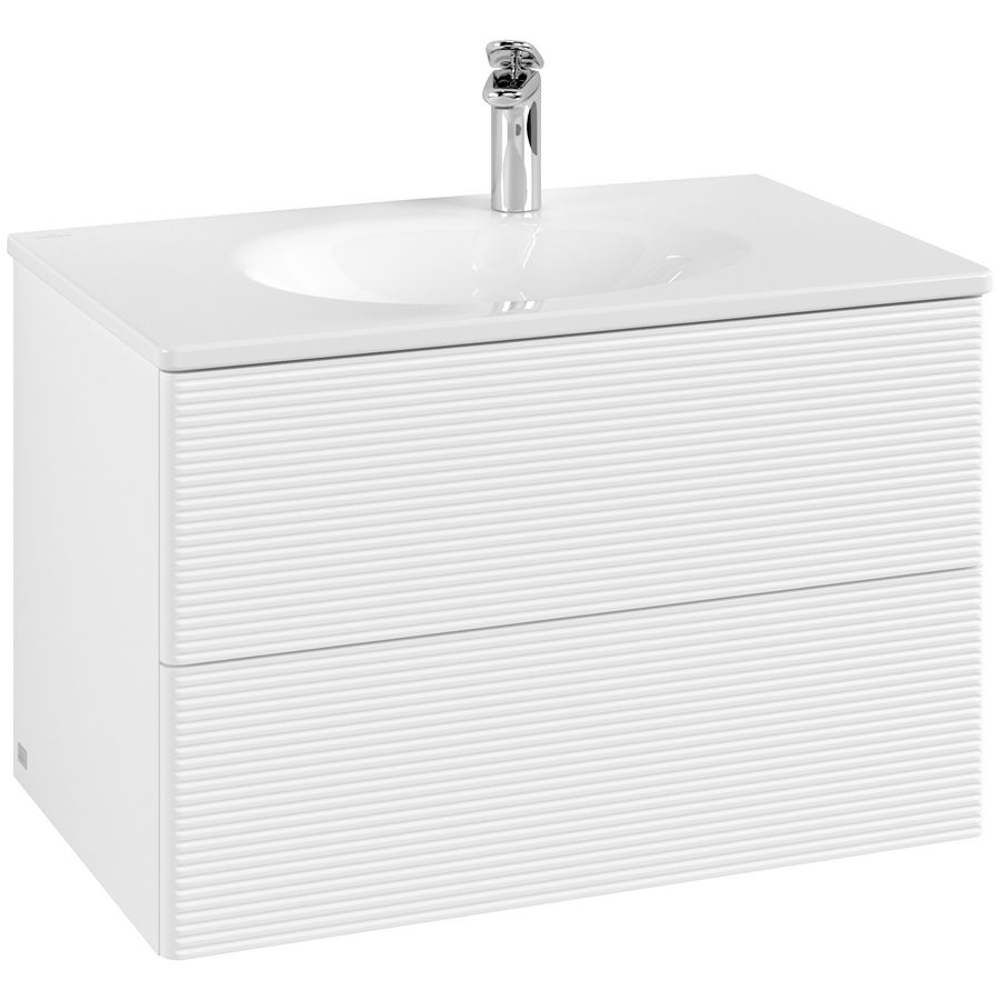 Wastafelonderkast Antao 788x504x496mm White Matt Lacquer L04100MT