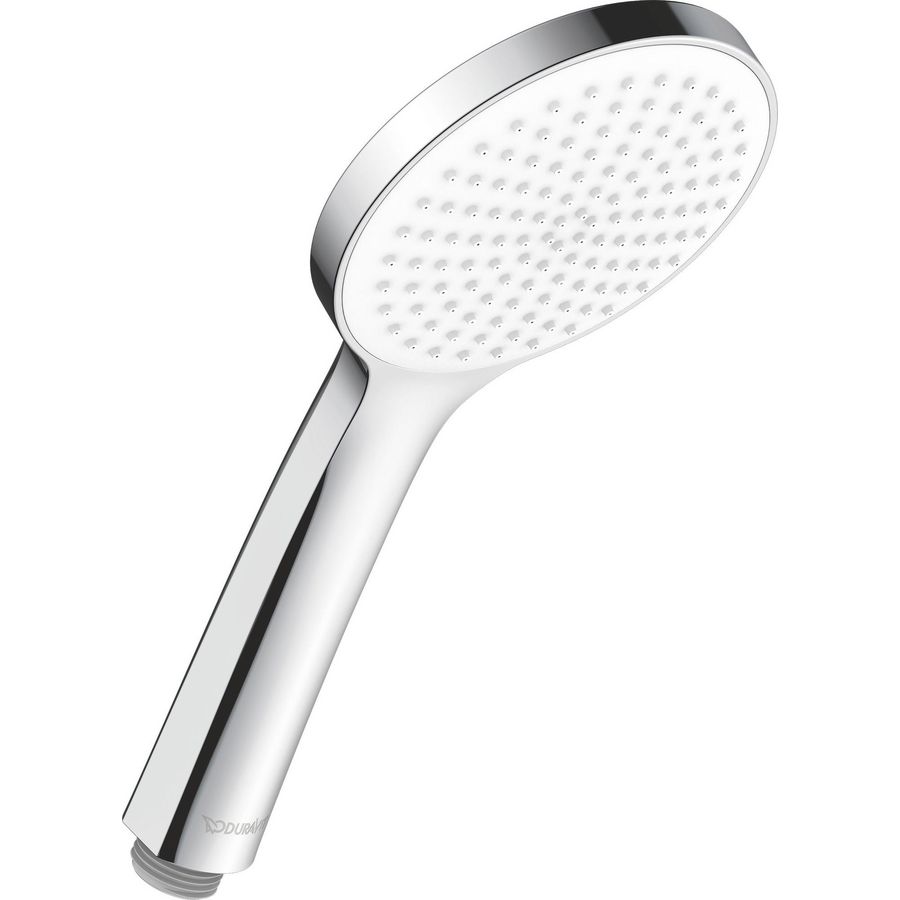 Handdouche #UV06520130 MinusFlow Ø110mm 1 straalsoort chroom/wit