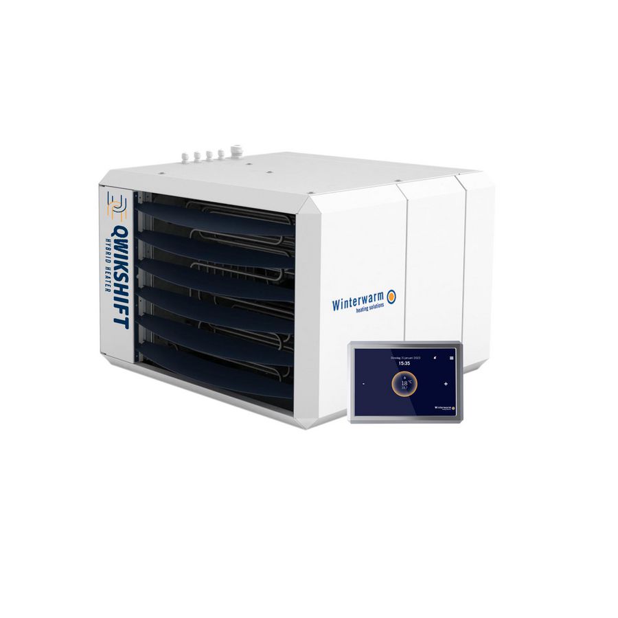 Binnenunit Qwikshift Hybride luchtverwarmer / booster all-electric QSE 6+15 incl. Smart controller