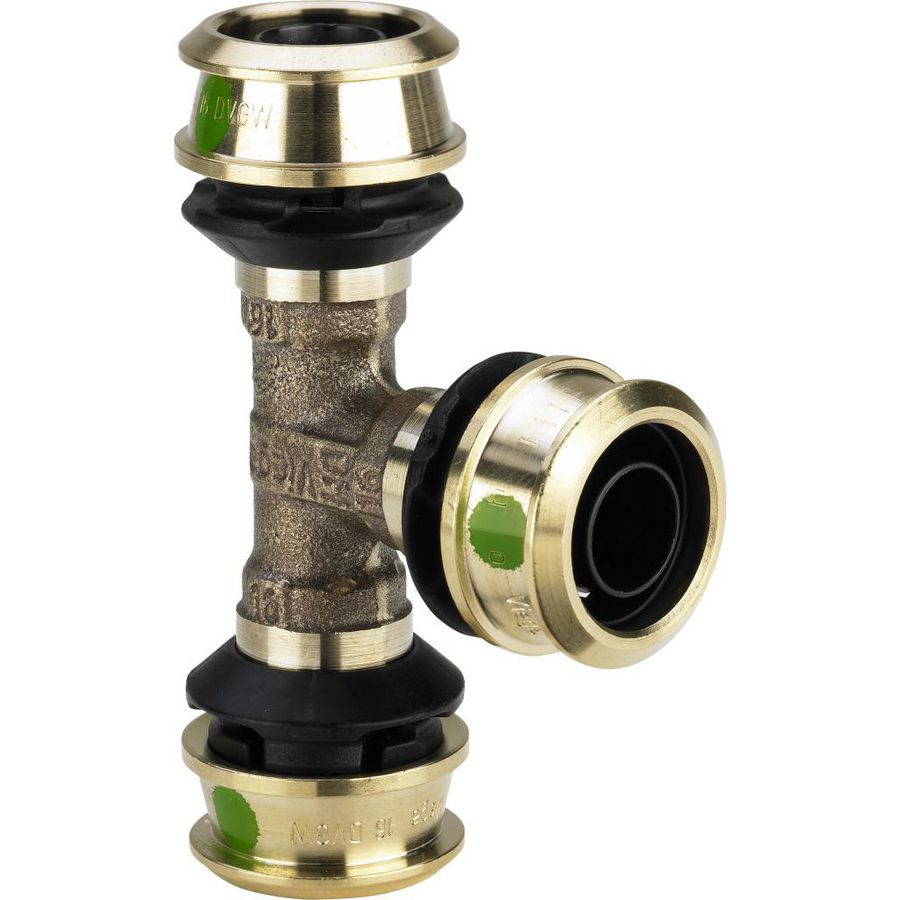 T-koppeling pers RAXOFIX 25x25x25mm silicium brons 5318