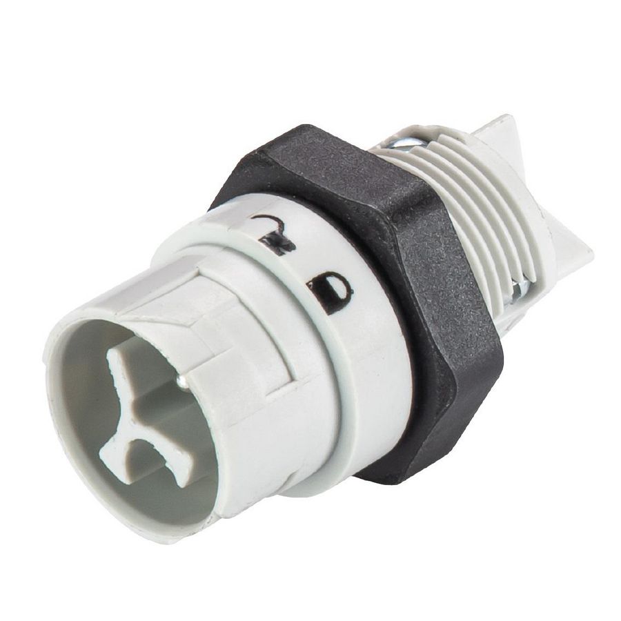 Schroef RST16I3 male chassis lichtgrijs VVE=100