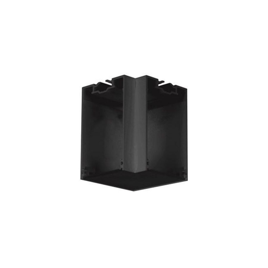 Hoekstuk MC2 90° horizontaal EL zwart opaal