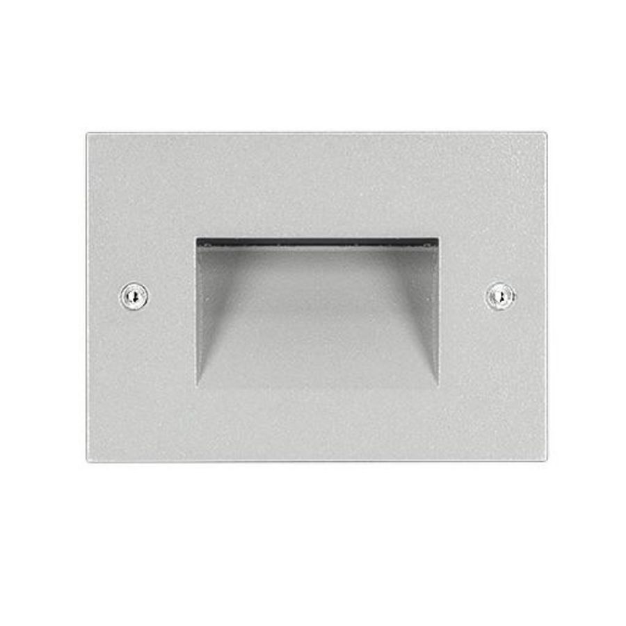 LED-Wandinbouwarmatuur 3000K 5W statisch asymm. gemiddelde O