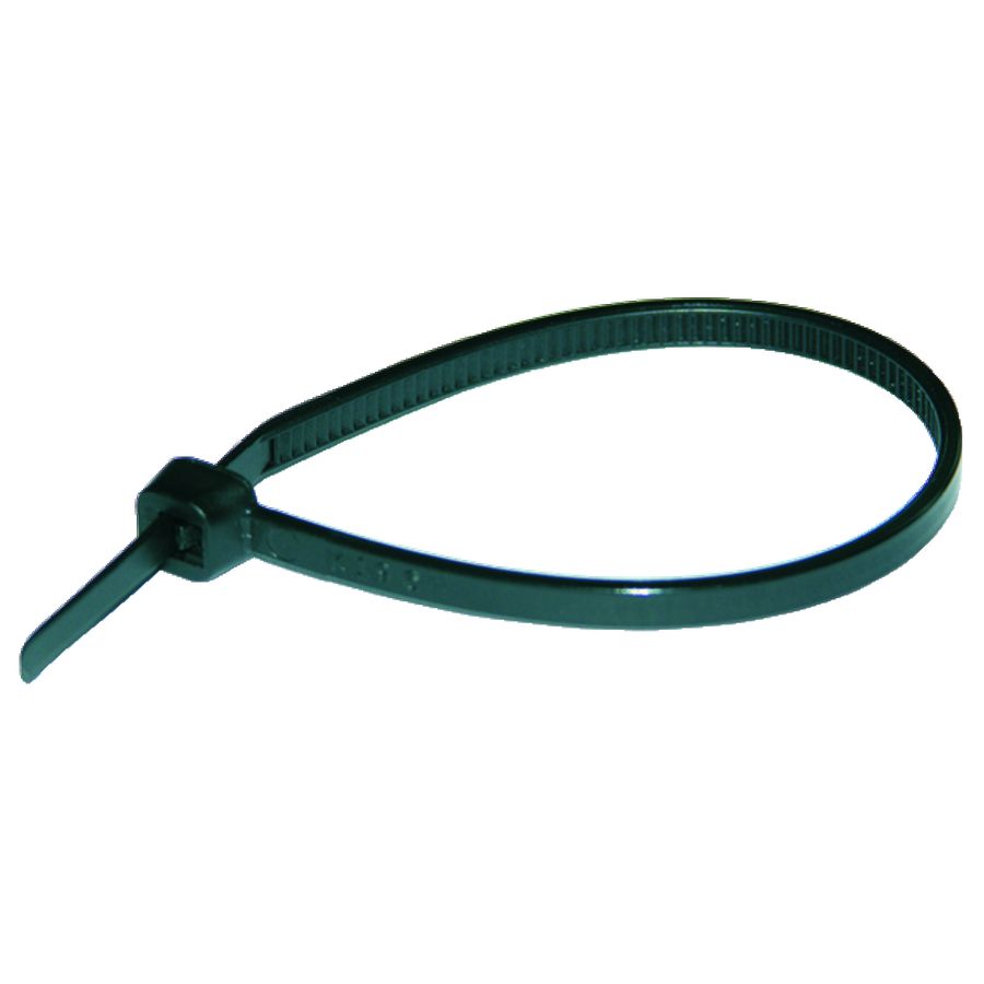 Zak a 100st. Kabelbundelband zwart UV-bestendig 310x4,8mm