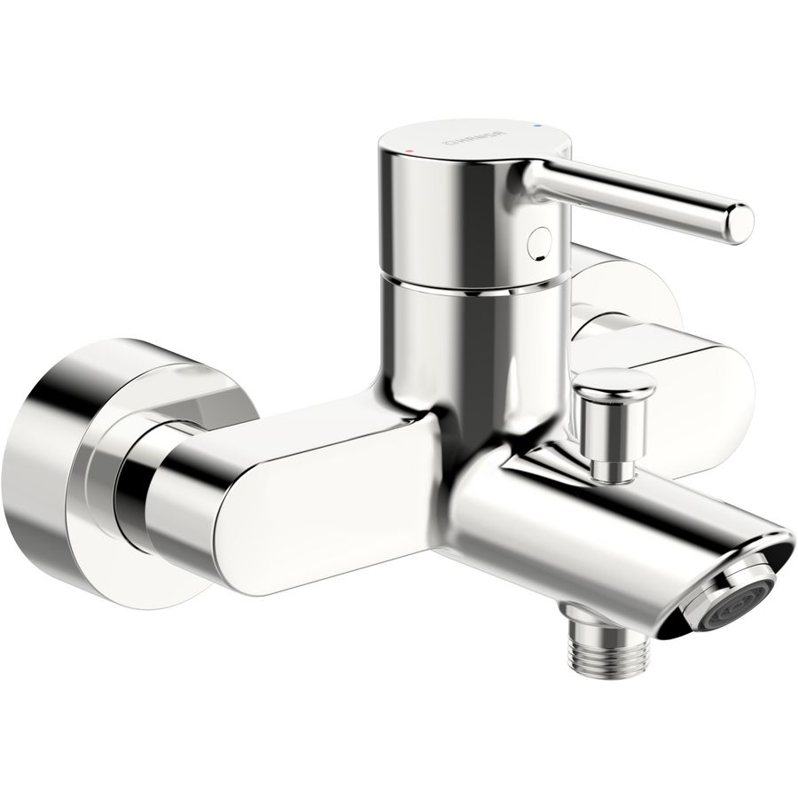 Bad- en douchekraan eengreeps wandmontage S-koppelingen m 52442267