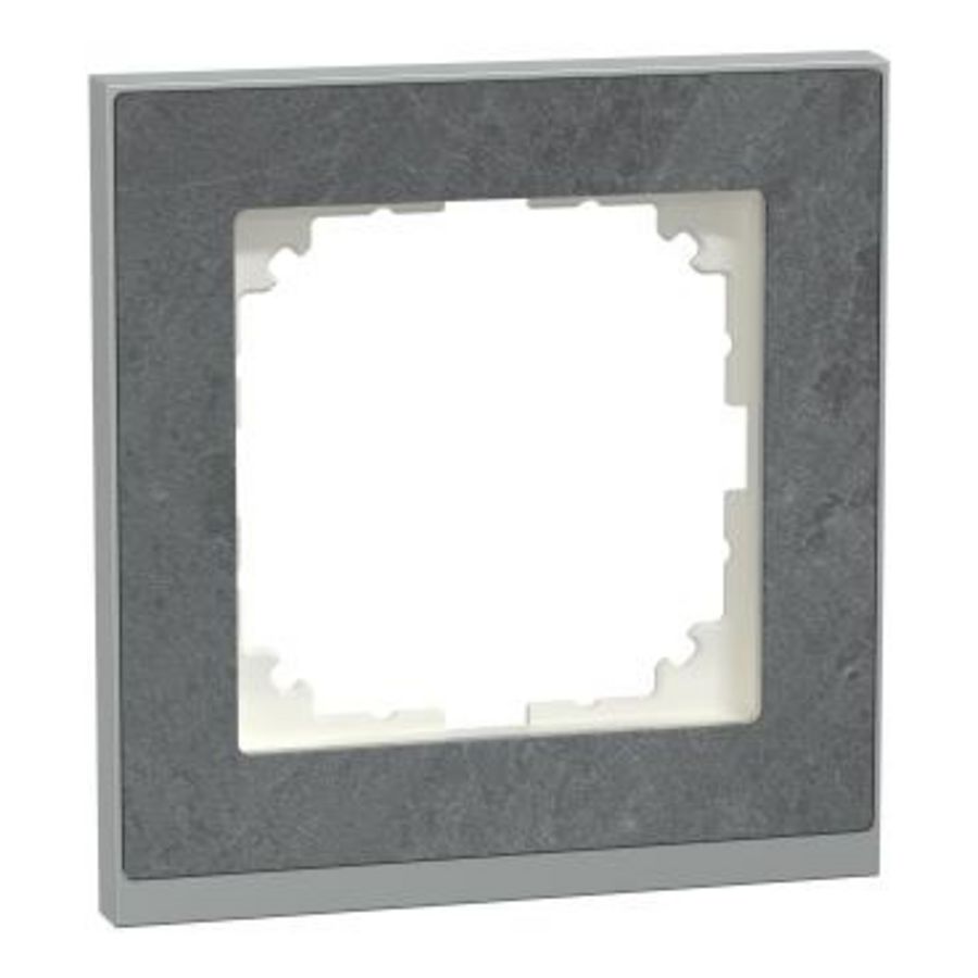 Afdekraam M-Pure Decor 1-voudig Steen Leisteen Systeem M