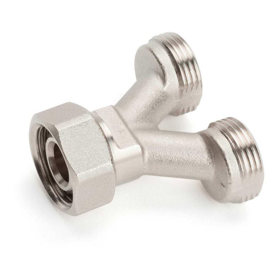 Y-stuk groepuitbreiding voor vloerverwarmingsverdeler