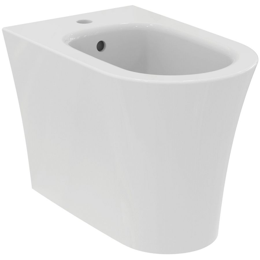 Staand bidet 355x560x400mm wit m. kraangat m. overloop La Dolce Vita