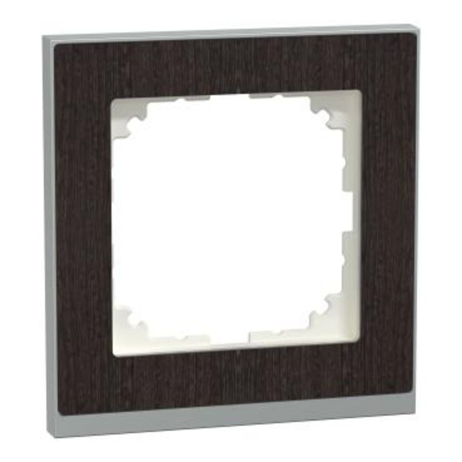 Afdekraam M-Pure Decor 1-voudig Hout Wenge Systeem M