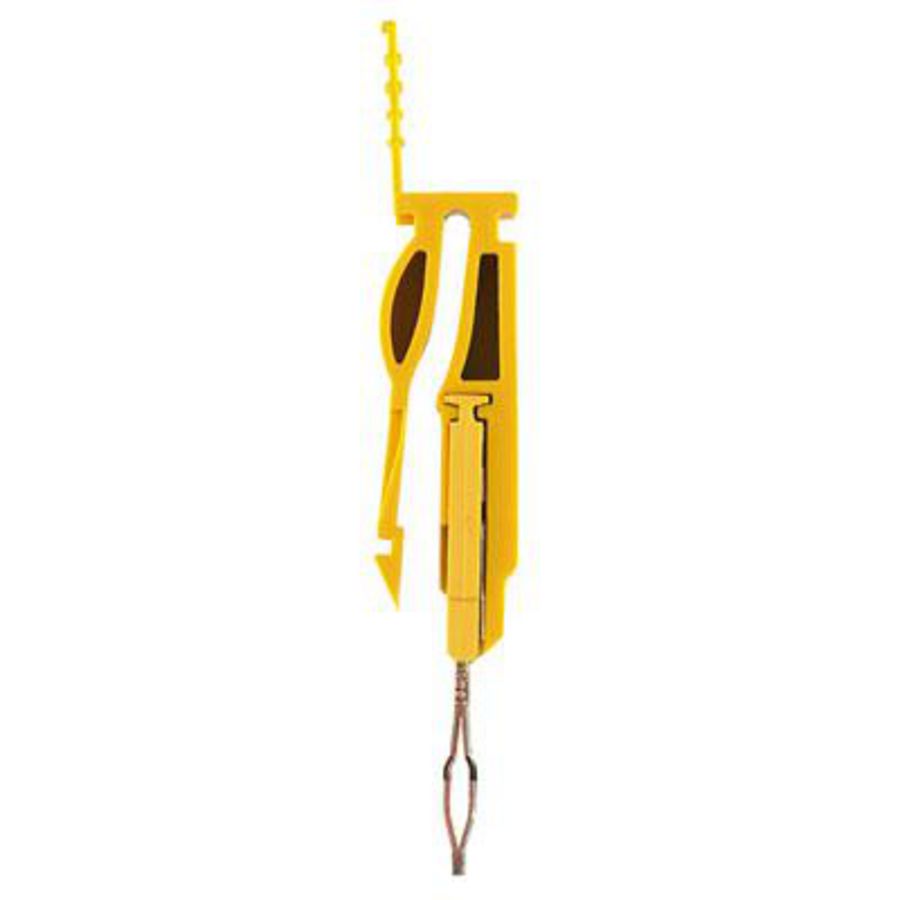 Dwarsverbinder (terminal) Plugged geel 10 A p: 2, VVE=20