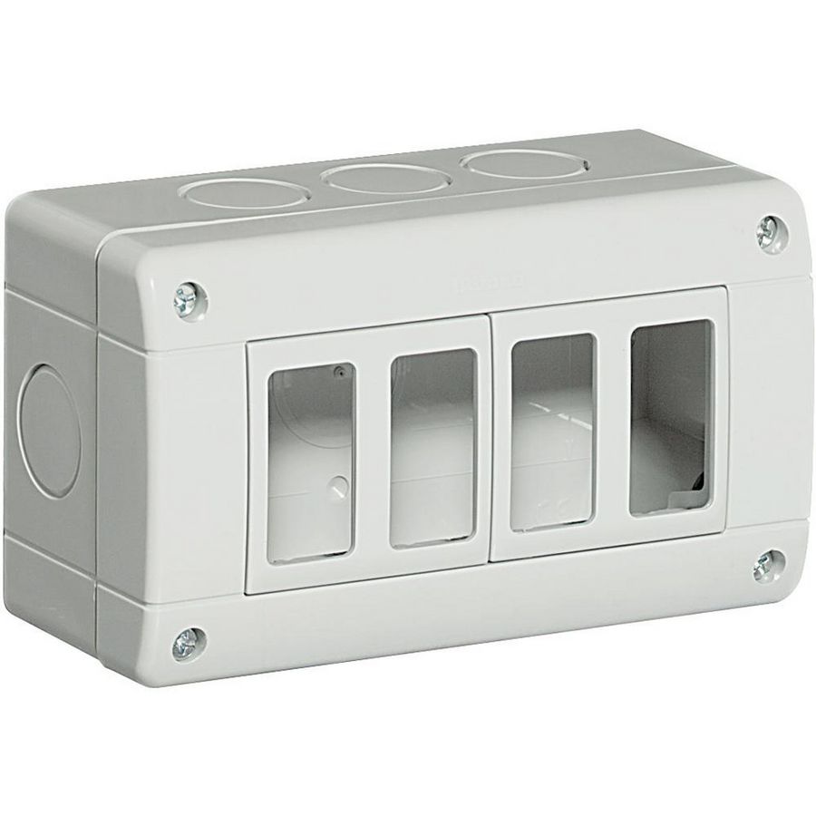 Opbouwdoos Idrobox 40-4mod horizontaal