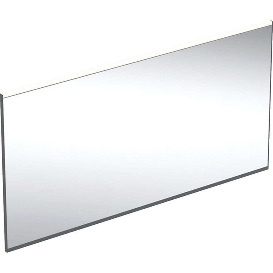 OPTION PLUS SQUARE spiegel 1350x700mm (bxh) matzwart incl. in- en directe led-verlichting