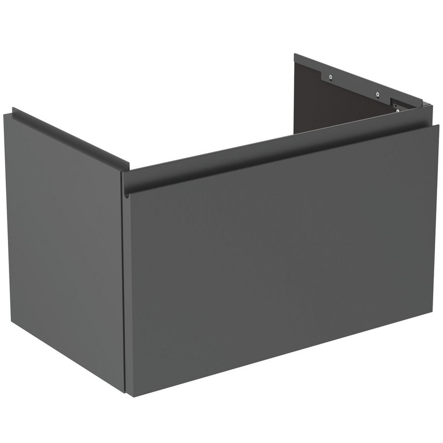 Wastafelmeubel 600x375x370mm matt anthracite 1 lade Finesse