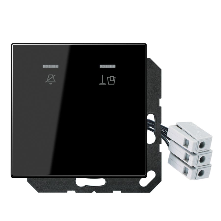 Hotelafdekking LS990 zwart LED230V buitenm.