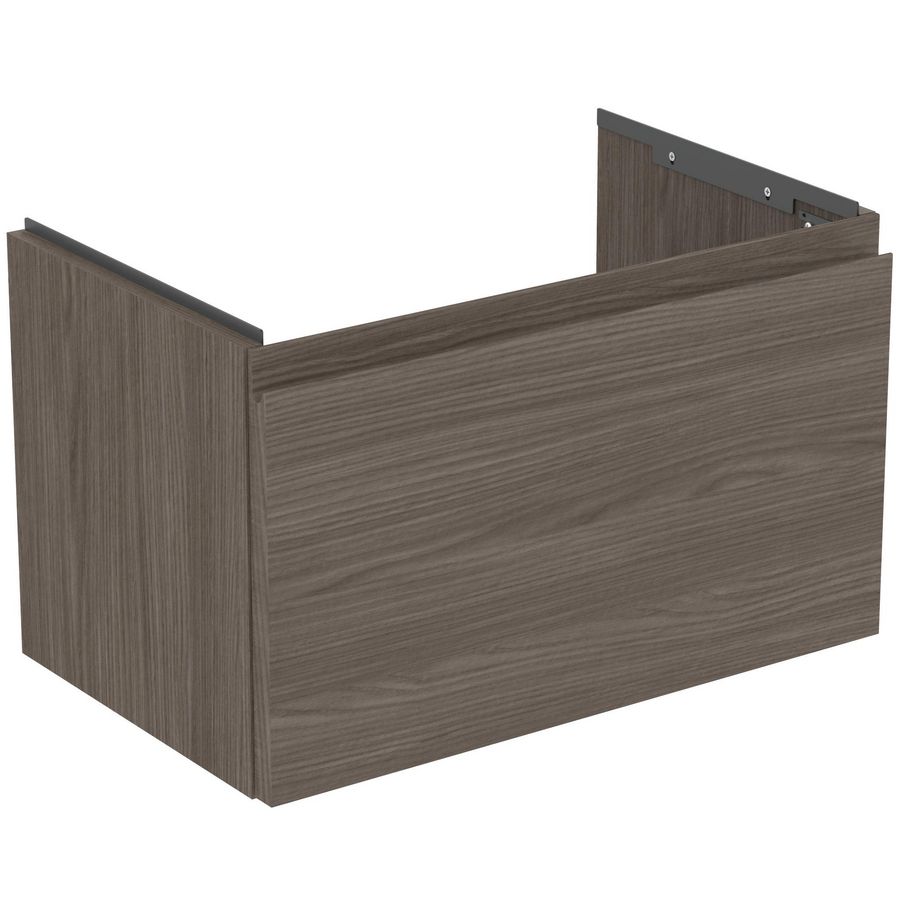 Wastafelmeubel 600x375x370mm dark elm 1 lade Finesse
