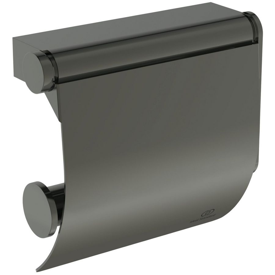 connect Closetrolhouder met klep magnetic grey (grijs) N1382A5