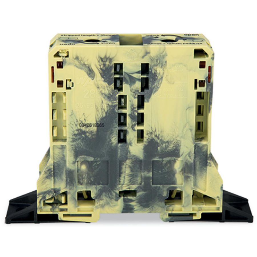 2-draads rijgklem 95mm² voor Ex e II donkergrijs VVE=5