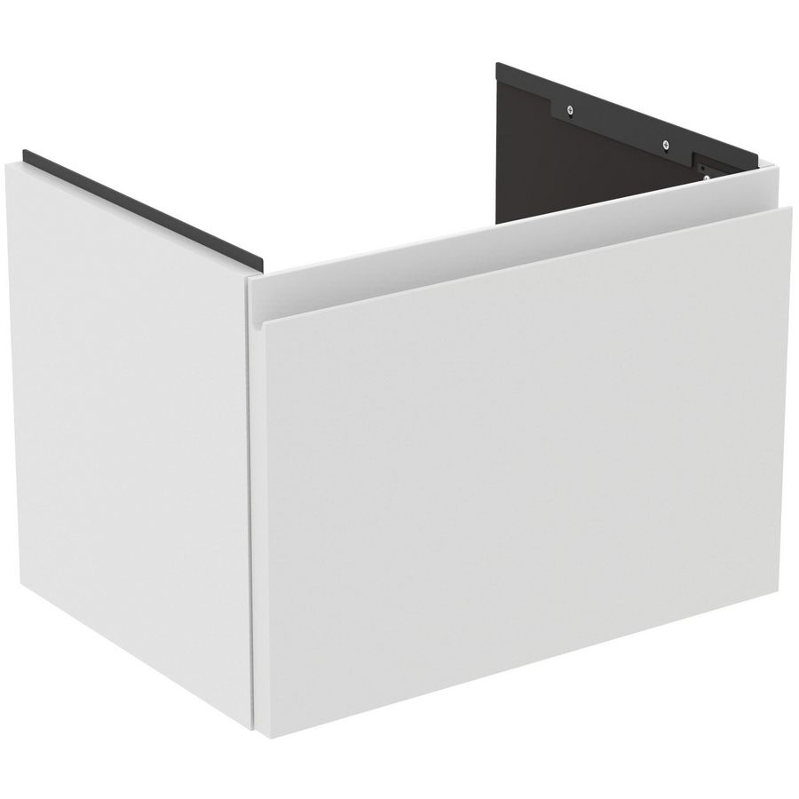 Wastafelmeubel 500x375x370mm matt white 1 lade Finesse