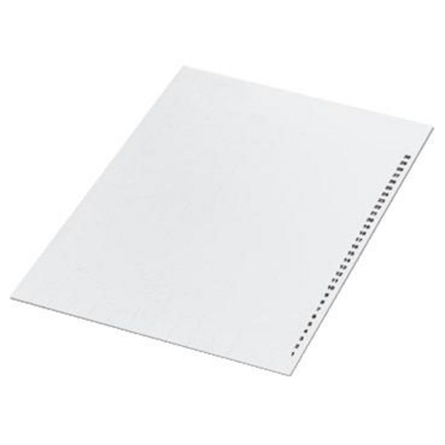 Markeerpagina A4 488 tekens ABCV kabels kraag 15x4mm VVE=10